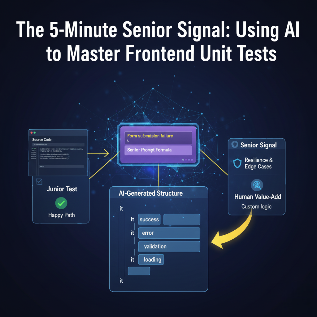 AI Testing Workflow Illustration